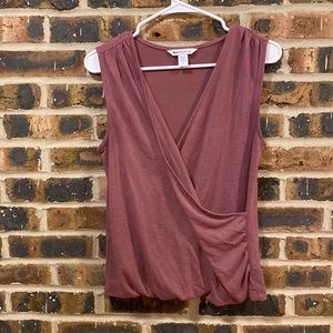 Athleta Breezy Wrap Tank top sweater, Women’s Small